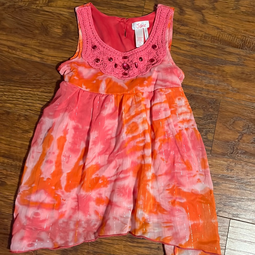 Girls Justice Tank- Size 7